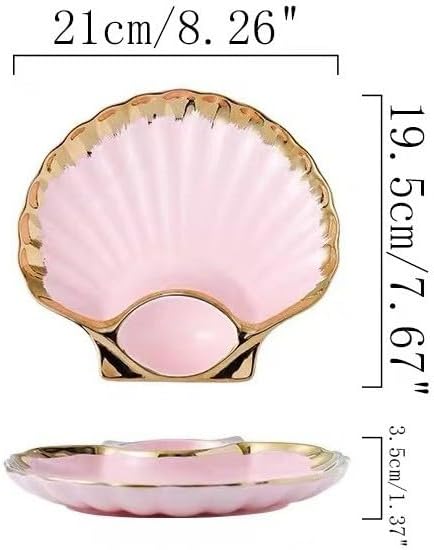 Multi Purpose Appetizer Ceramic Tray Vinegar Bowl Elegant Sushi Cookie Serving Dishes Dipping Sauce Plate for Dumplings French Fries Snacks Homes Restaurants Design Sense Souvenirs