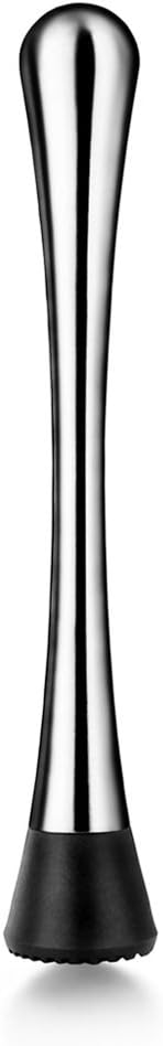New Star Foodservice 42948 Stainless Steel Cocktail Muddler, 7.75-Inch