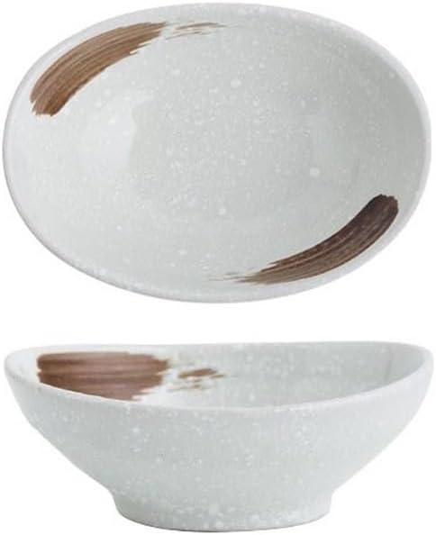 Appetizer Plates Ceramic Dipping Bowls, Porcelain Dipping Sauce Dishes Dip Pinch Bowl for Charcuterie Board Sushi for Condiment