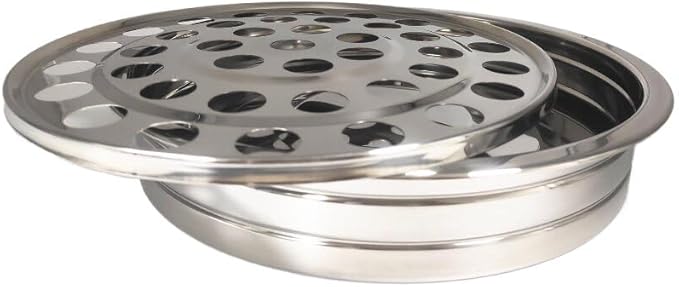 2 Pcs Communion Cup Trays for Church Service,2 Stackable Communion Serving Trays,Church Communion Trays Serving Ware Sets W/ 160pcs Disposable Cups