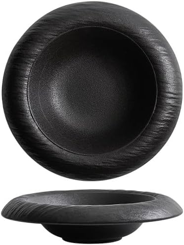 Modern Large Dinner Plates 9-inch Cooking Bowl Straw Hat Ceramic Plate Western Food Simple Salad Home Appetizer Dessert Cake Tableware Stackable Dinner Plates