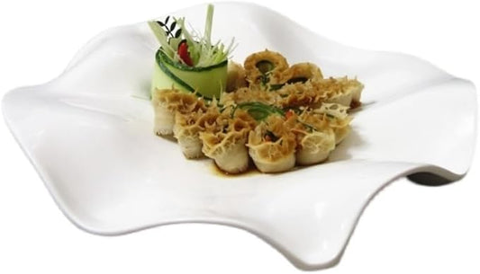 Appetizer Plates Ceramic Cooking Plate Pasta Steak Plate Kitchen Tableware Snack Dessert Plate Sushi Plate Cheap Plates(A)