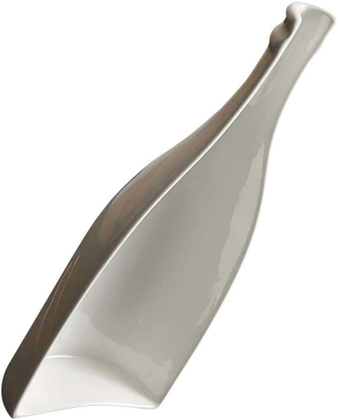 Shaped Wine Bottle Plate Wine Bottle Display Ceramic Plate Delicate Dinner Utensil