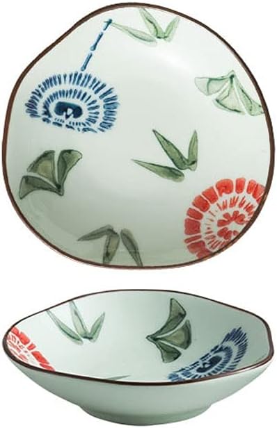 Appetizer Bowls Japanese Style Pure Hand-painted Sauce Dish 3 Oz Ceramic Soy Sauce Dessert Plates Snack Sushi Dishes Appetizer Side Dishes Serving Seasoning Dish Salad Bowls (Color : C)