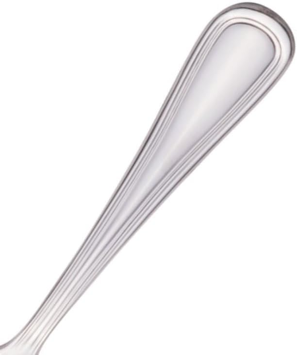 Soro Essentials- 18/8 Stainless Steel Simplicity Cold Meat Fork 3.0mm Set of 12- Serving Utensils Serving Flatware Cutlery Kitchen Tableware Buffet Serving Utensils for Home Kitchen and Restaurant