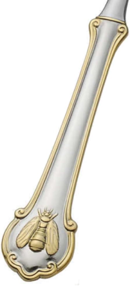 Wallace Napoleon Bee Gold Accent 18/10 Stainless Steel 5pc. Hostess Set
