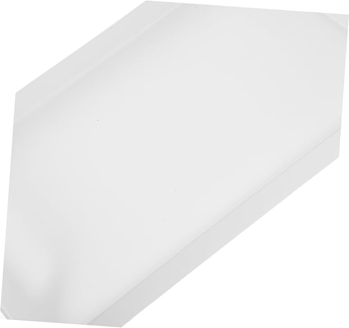 Zerodeko 1pc Serving Tray Rectangular Snack Plate for Fruits Desserts Breakfast for Home Restaurant Parties Easy to Clean