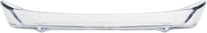 Prima Oblong 14.5" Glass Tray