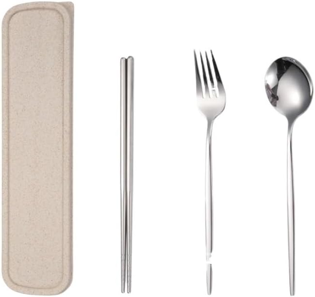 Stainless Steel Flatware serving set,Home Kitchen Eating Tableware Set,Dishwasher Safe,For Home Kitchen Restaurant Hote 3/12/18/24/30/36 Pieces Stainless Steel Portable Tableware Portuguese Chopsticks
