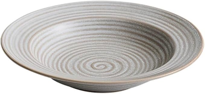 SONGCHAO Party Supplies Dinner Plate Ceramic Dinner Plate Japanese Salad Plate Thick Soup Plate Pasta Plates Restaurant Specialty Tableware Party Plates (Color : A 10.6 inch)