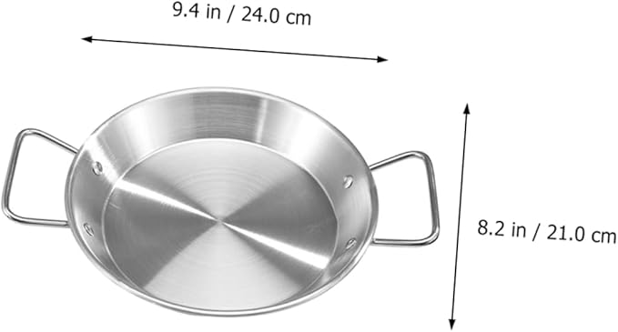 Stainless Steel Dinner Plate Party Serving Trays Snack Plate Salad Dish Kitchen Tableware Silver