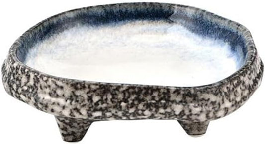 Appetizer Plates Ceramic Dipping Bowls,Vintage Spice Bowl,Dishes Sauce Dishes Home Kitchen Tableware for Condiment