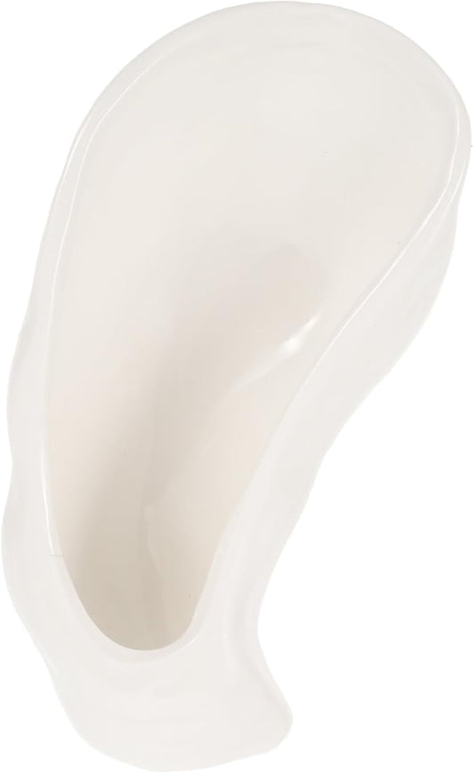 Ceramic Oyster Shell Serving Plate Unique Design for Home Restaurant and Party Use Elegant Food Platter for Appetizers Snacks and More Entertaining and Gift-giving