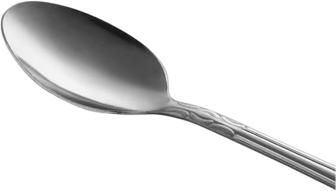 Soro Essentials- Stainless Steel Windy City Iced Tea Spoon Set of 24- Serving Utensils Serving Flatware Cutlery Kitchen Tableware Buffet Serving Utensils for Home Kitchen and Restaurant