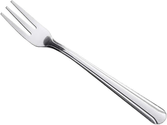 Soro Essentials- Stainless Steel Dominion Oyster Fork Set of 24- Serving Utensils Serving Flatware Cutlery Kitchen Tableware Buffet Serving Utensils for Home Kitchen and Restaurant