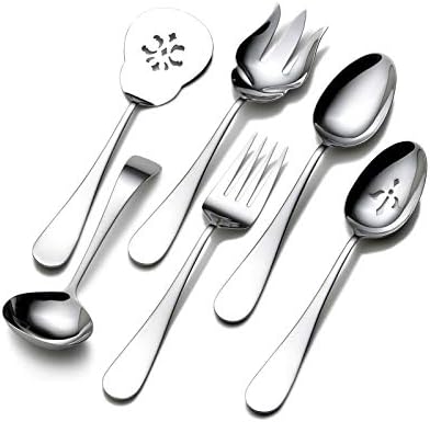 Towle Living 5072433 Basic 6-Piece Stainless Steel Hostess Set