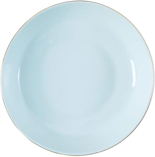 Kitchen Plates Creative Phnom Penh Celadon Plate Dish Plate Household Ceramic Plate Set Nordic Dinner Plate Restaurant Plates(Large)