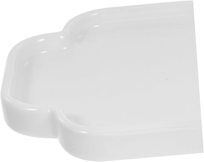 Compact Chinese Style Appetizer Plates for Snacks Desserts Fruits Elegant Porcelain Platter for Dining Decorative Use Space Saving Design