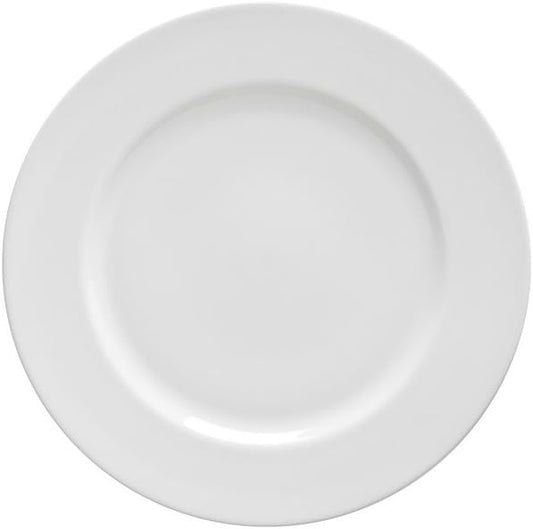 10 Strawberry Street Royal White 7" Bread & Butter Plate, Set of 6, White