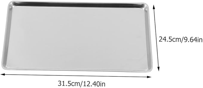 Alipis Rice Noodle Plate Cool Tray Steel Plate for Party Trays Serving Platters