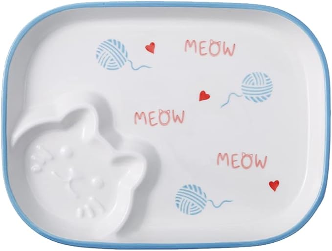 Hemoton 1pc Ceramic Dumpling Plate Sauce Compartment Multi-purpose Food Serving Plate for Appetizers Snacks and Desserts Lightweight Easy to Clean for Home and Restaurant Use