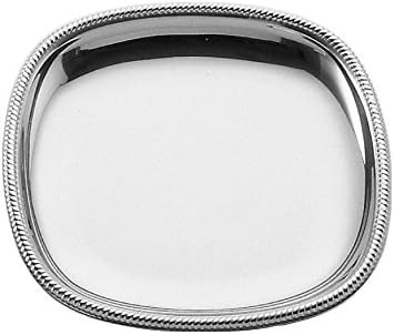 motta Metallurgica San Marco Stainless Steel Square Plate, 8.3 x 8.3 Inch