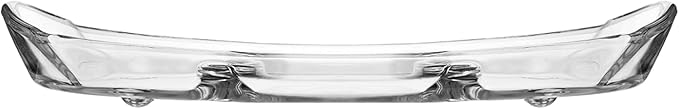 Prima Oblong 12" Glass Tray 3 Section