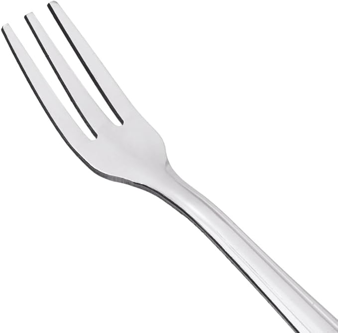 Soro Essentials- Stainless Steel Dominion Oyster Fork Set of 24- Serving Utensils Serving Flatware Cutlery Kitchen Tableware Buffet Serving Utensils for Home Kitchen and Restaurant