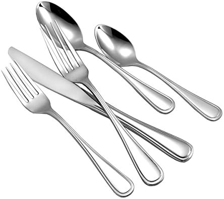 Liberty Tabletop Classic Rim 65 Piece Flatware Set for 12 Made in USA