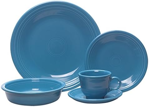 Fiesta 5-Piece Place Setting, Peacock