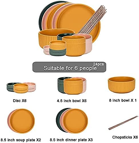 Dinnerware Sets Dish Set,Creative Porcelain Tableware Set with Plates Bowls and Dish,Ceramic Dinner Set for Home Kitchen and Dinning,Microwave Dishwasher Safe (A 17pcs)