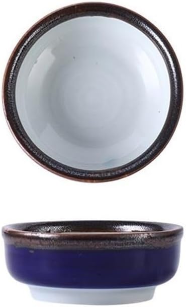 Appetizer Plates Ceramic Dipping Bowls, Small Side Dishes for Dips Appetizer Snacks Condiments for Condiment