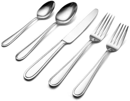 For 20-pc Flatware Set, Service for 4, Stainless Steel