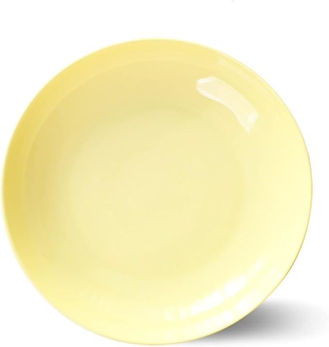 Kitchen Plates Ceramic Plate Salad Sushi Plate Ramen Fruit Steak Plate Suitable for Home Kitchen Restaurant Restaurant Plates(7in-C)