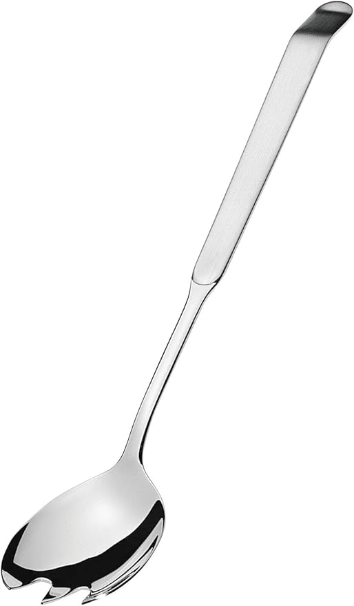 Amefa Stainless Steel Serving Set 3 Piece Salad Set: Small Serving Tong, Small Salad Serving Spoon, Small Salad Serving Fork