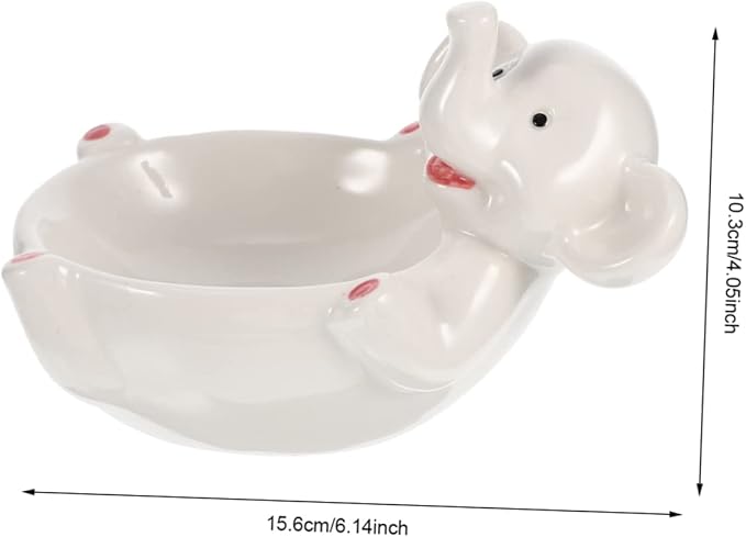 Appetizer Dish Large Capacity Sauce Bowl Ceramic Seasoning Plate for Mustard Sauce Sugar Salads Kitchenware