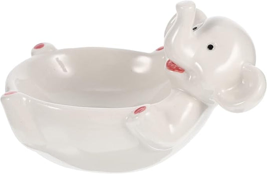 Ceramic Plate Decorative Seasoning Bowl Pickle Serving Plate Multi-function Spice Tray Kitchenware