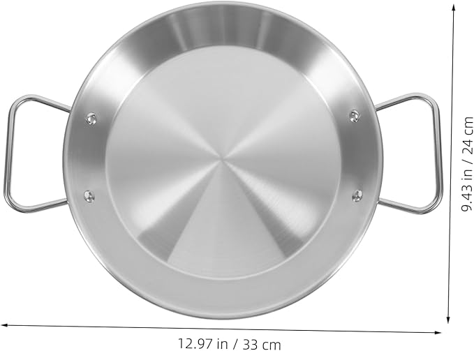 1pc Quality Stainless Steel Double Handle Plate Afternoon Tea Tray Dried Fruit Storage Bbq Accessory