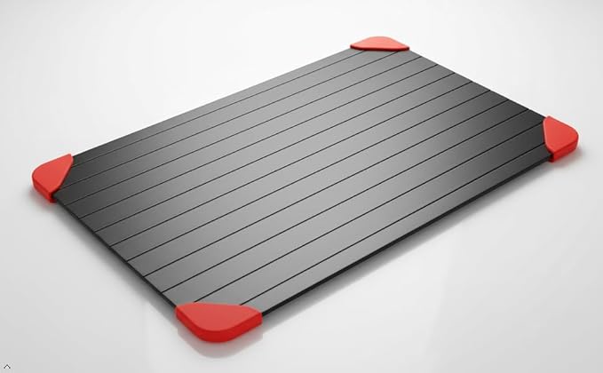 Defrosting Tray for Frozen Meat – 14x8in Non-Stick, Rapid Thaw & No Microwave/Hot Water | Home Kitchen Essential for Busy Cooks – Quick Weeknight Meals & Safe Food Thawing
