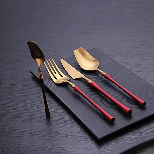 Stainless Steel Flatware serving set,Home Kitchen Eating Tableware Set,Dishwasher Safe,For Home Kitchen Restaurant Hote Stainless Steel Western Food Tableware Western Food Knife, Fork And Spoon Househ