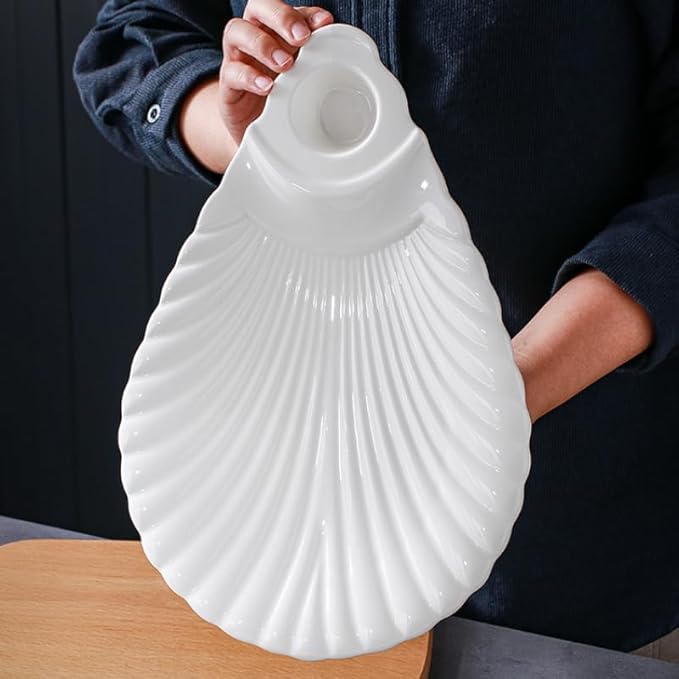 Appetizer Plates White Special-Shaped Ceramic Restaurant Hotel Cold Dish Sushi Fruit Salad Kitchen Snack Plate Tableware Cheap Plates(A)