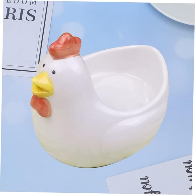 PRETYZOOM Animal-shaped Ceramic Dipping Bowls for Seasoning and Sauces Versatile Appetizer Plates for Home Entertaining Random Styles for Unique Dining