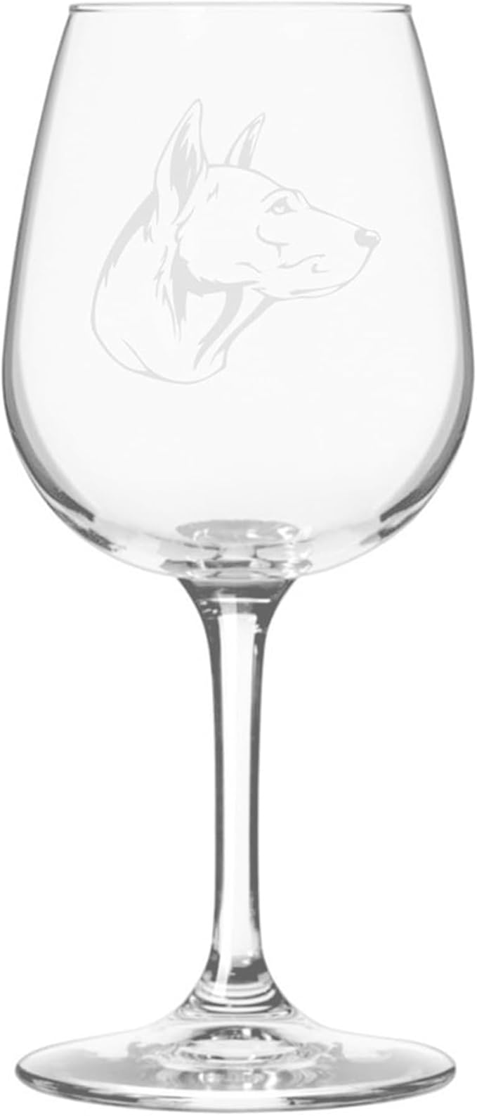 Etched Laser Art Personalized Dog Themed Etched Wine Glass - Custom Dog Breed Wine Glasses, Ideal for Pet Lovers, Unique Birthday Gift for Men & Women, Personalized Gift - Thai Ridgeback, 12.75 oz
