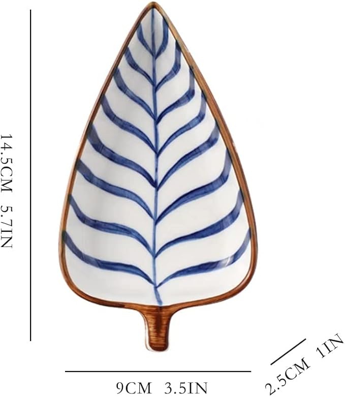 Dipping Sauce Bowls Appetizer Bowls Creative Water Grass Pattern Snack Plate Modern Fruit Plate Snack Fruit Dried Fruit Dessert Dessert Biscuit Plate Appetizer Plate Ceramic Dip Bowls Dipping Sauce Bo