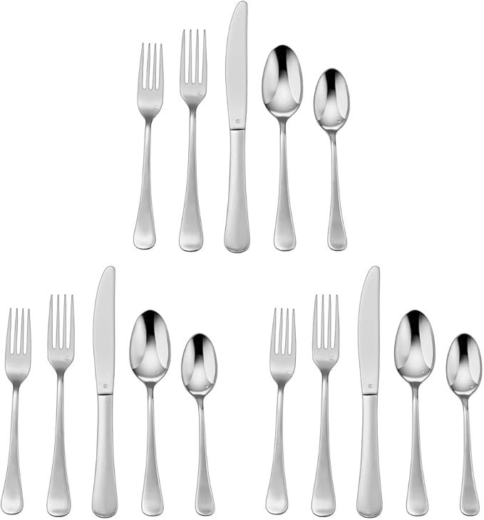 CFE-T20N 20 Piece Flatware Set, Trevoux | (Pack of 3)