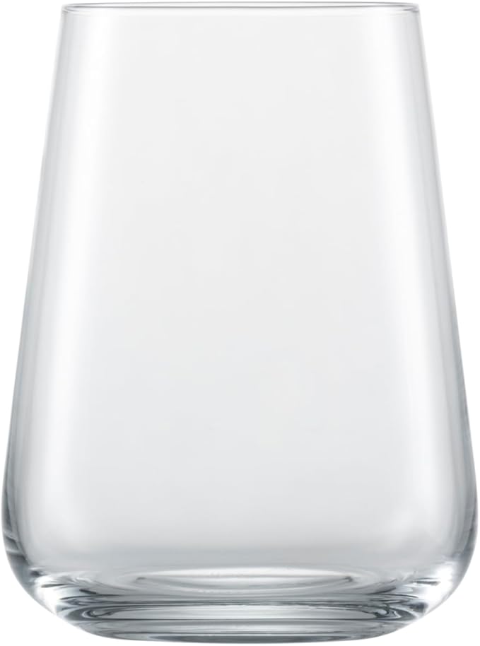 Zwiesel Glas Vervino German-Made Crystal Glass, 16 Ounce Stemless Wine (Set of 4), Clear