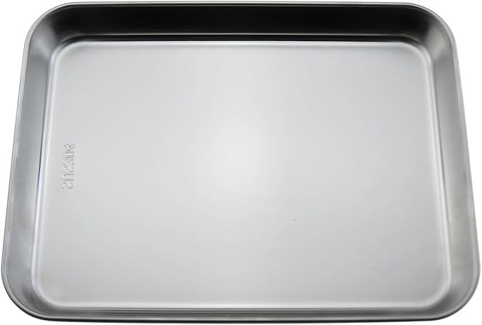 304 Stainless Steel Tray, 9" x 6.7" x 1", Flat Bottom Tray