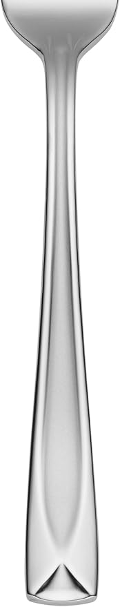 Oneida Silverware Set, Satin Lincoln 45-Piece Everyday Flatware Set, Service For 8, 18/0 Stainless Steel, Satin Finish, Knives Spoons And Forks Set, Dishwasher Safe, Home and Kitchen(Silver, 45 Piece)