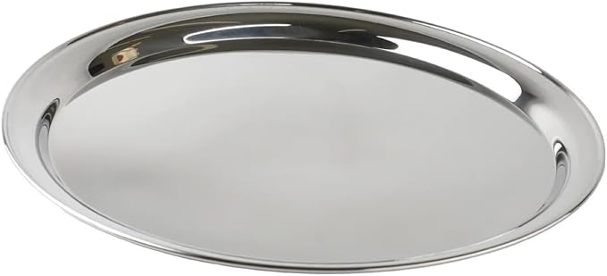 Libertyware SS Round Service Tray 18"