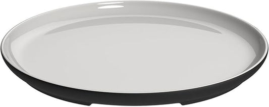 Magisso White Line Naturally Cooling Ceramic Round Serving Plate - 10.5 Inch #